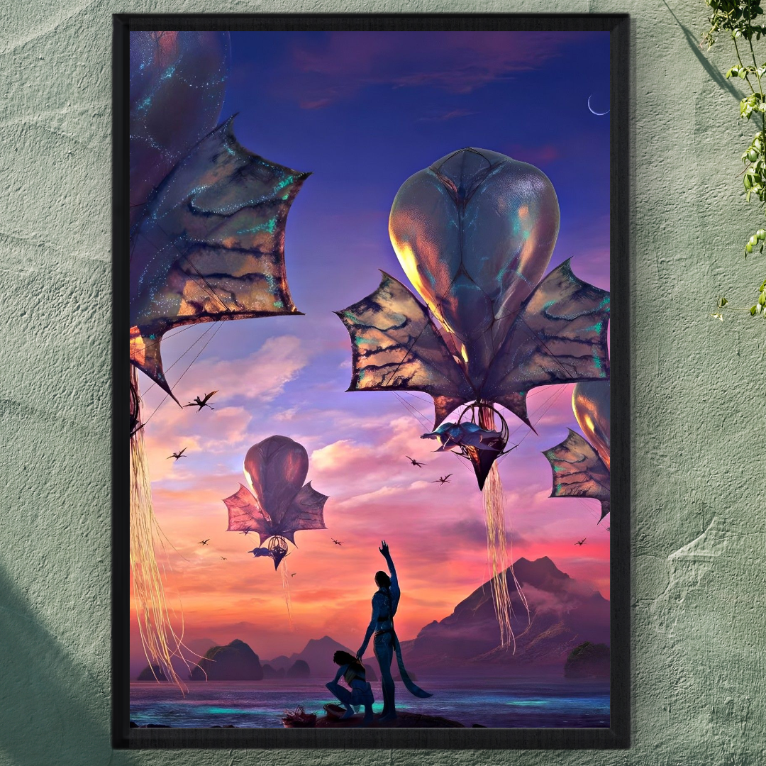 Avatar Framed Print – Aesthetic Wall Decor