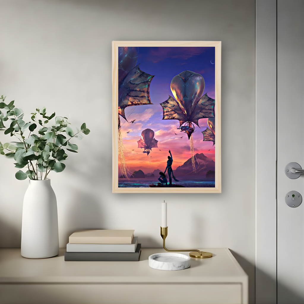 Avatar Framed Print – Aesthetic Wall Decor