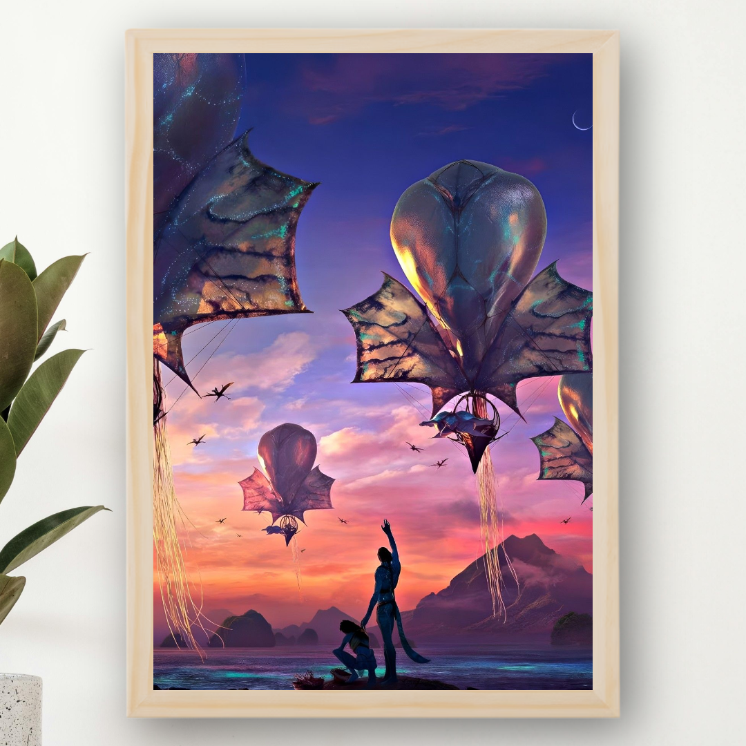 Avatar Framed Print – Aesthetic Wall Decor