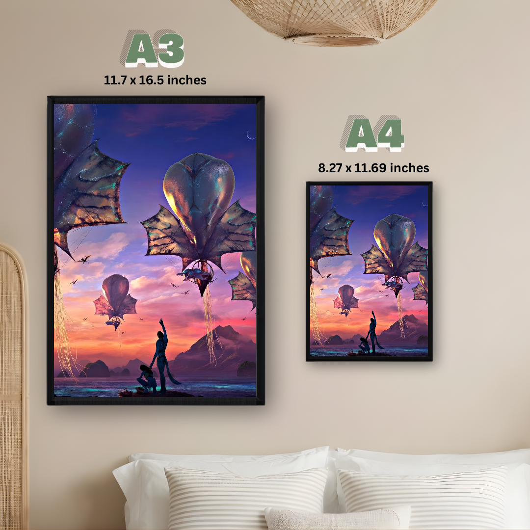 Avatar Framed Print – Aesthetic Wall Decor