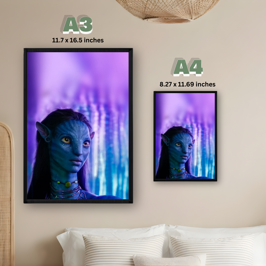 Avatar Framed Print – Aesthetic Wall Decor