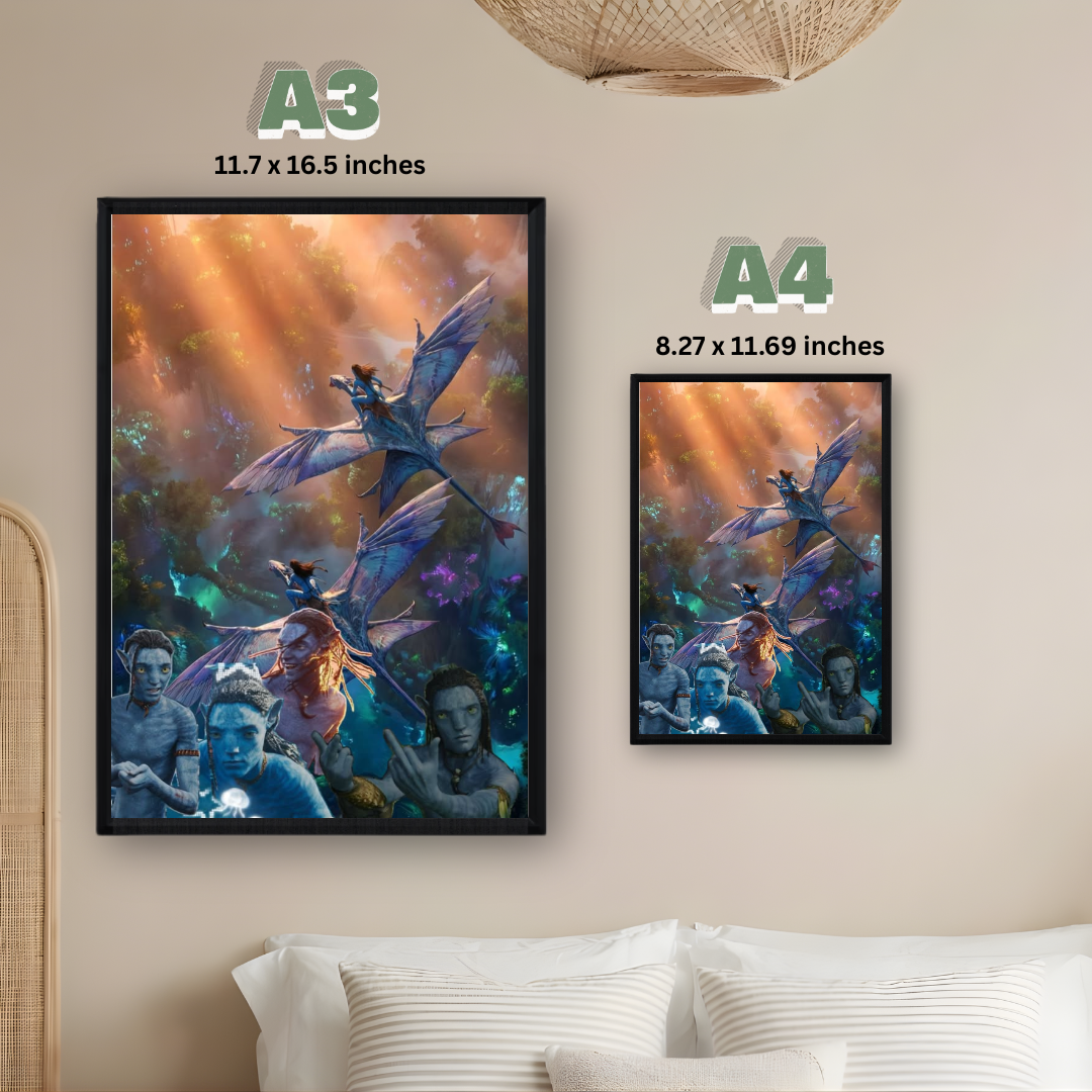 Avatar Framed Poster – Premium Wall Art