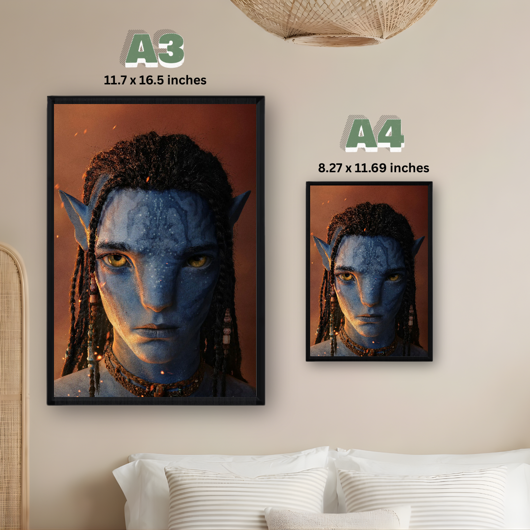 Avatar Framed Print – Aesthetic Wall Decor