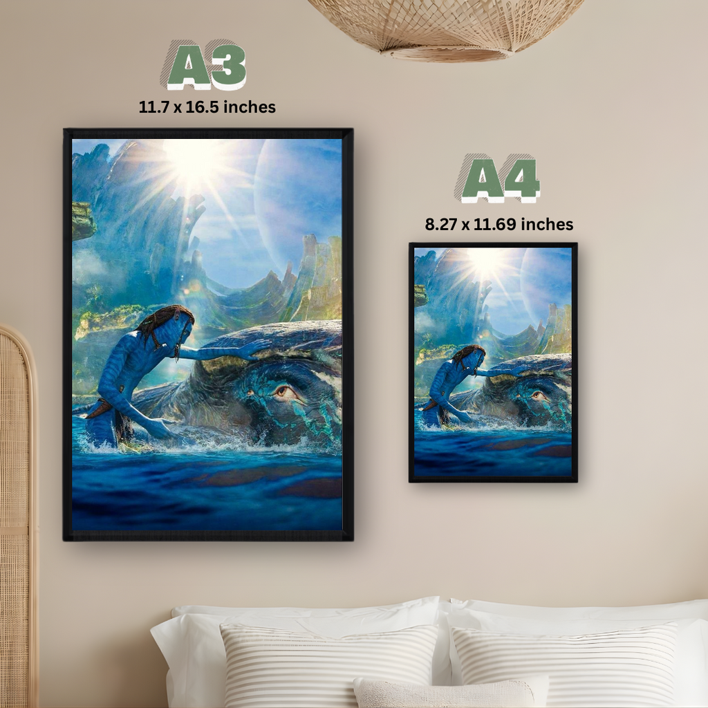 Avatar Framed Print – Aesthetic Wall Decor