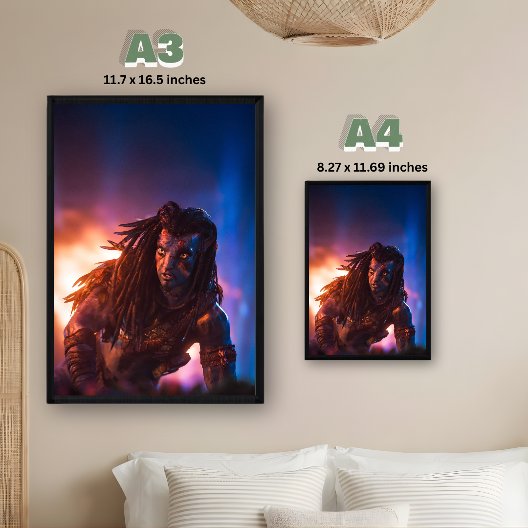 Avatar Framed Print – Aesthetic Wall Decor