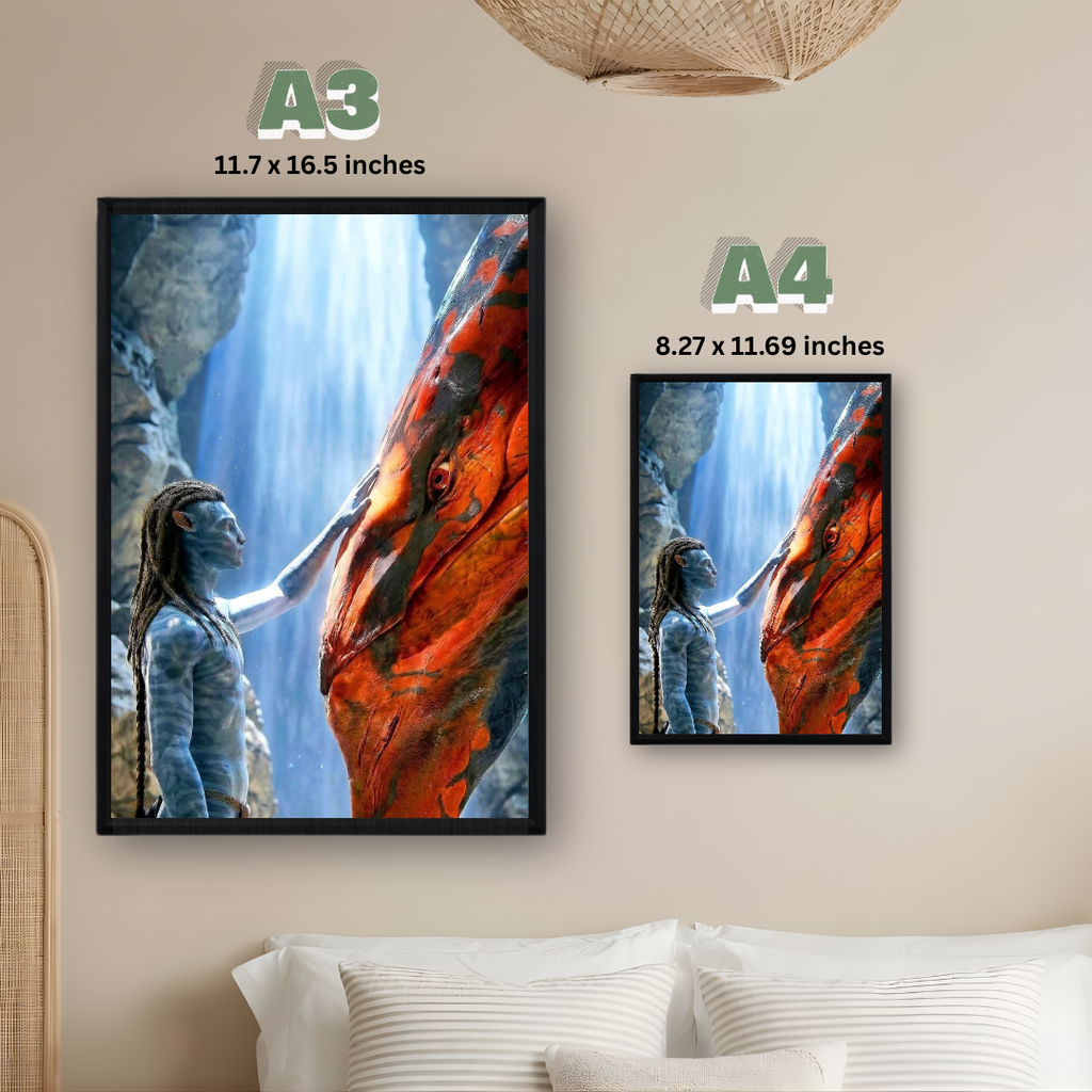 Avatar Framed Print – Aesthetic Wall Decor
