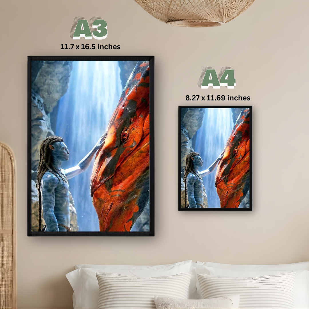 Avatar Framed Print – Aesthetic Wall Decor