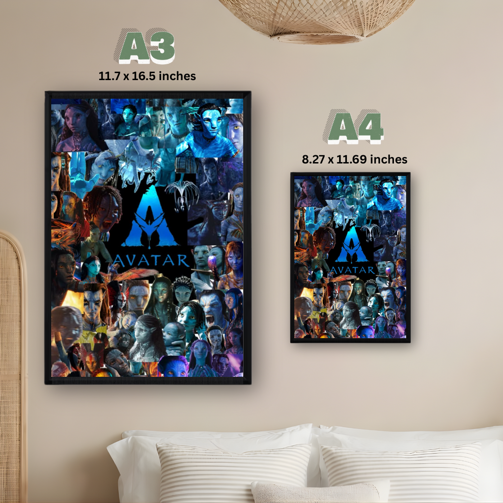 Avatar Framed Poster – Premium Wall Art