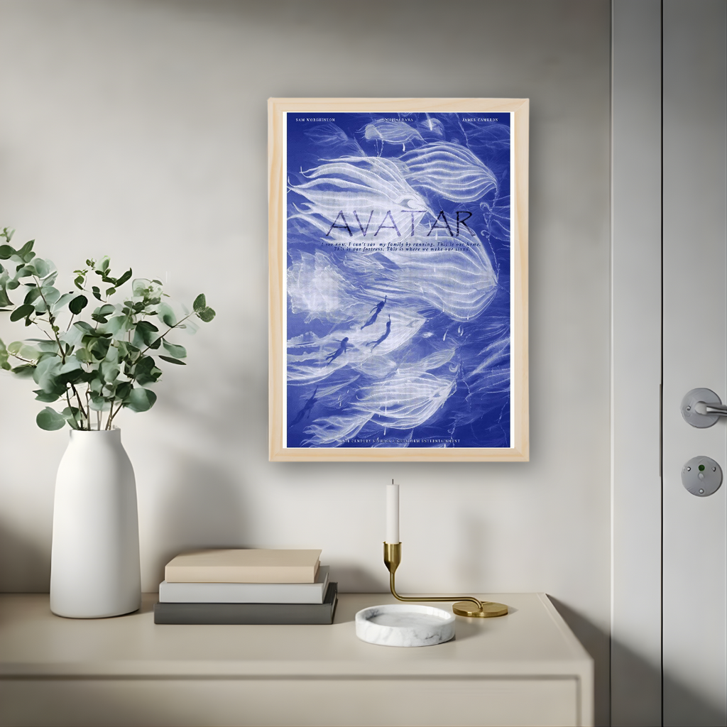 Avatar Framed Print – Aesthetic Wall Decor