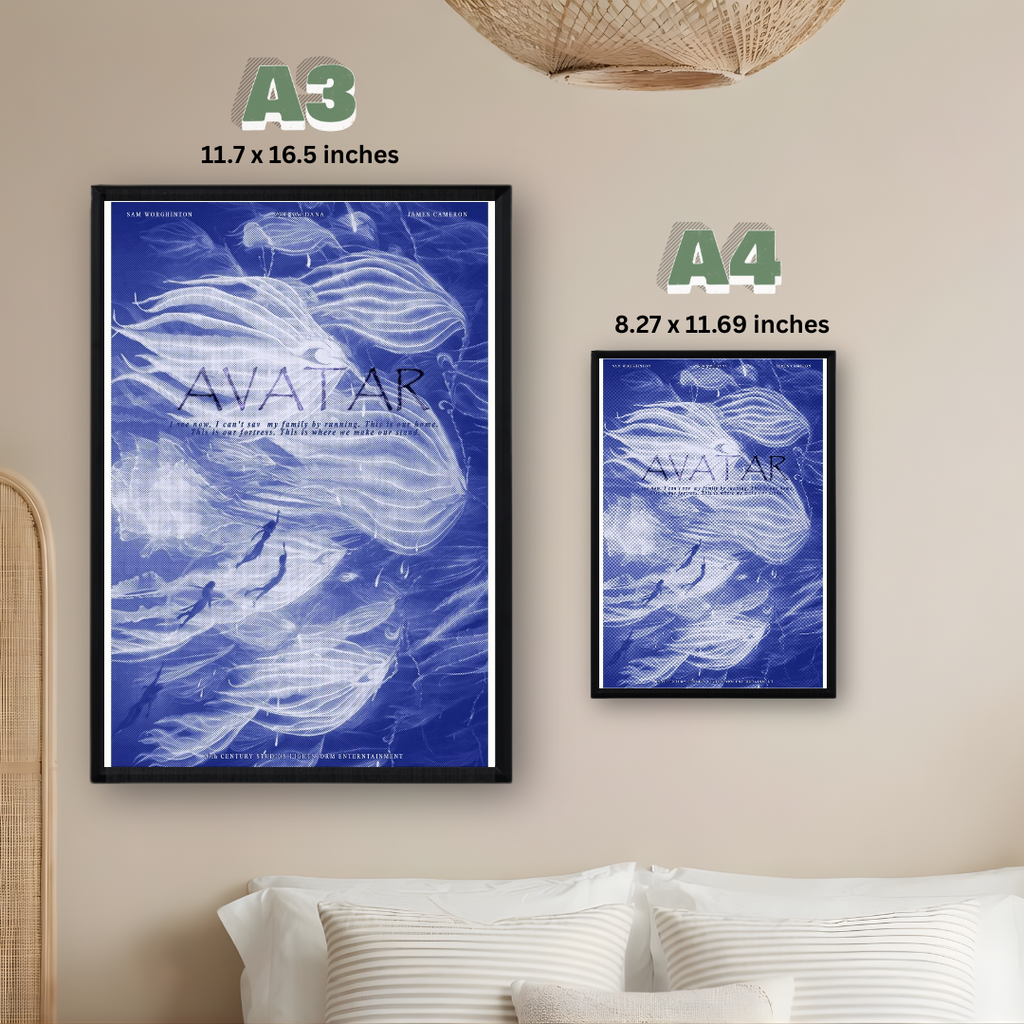 Avatar Framed Print – Aesthetic Wall Decor