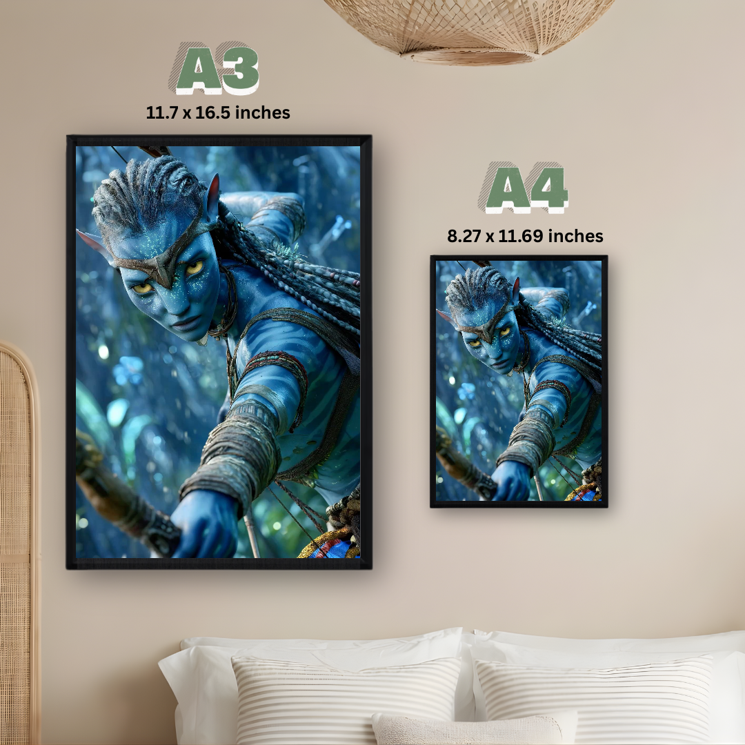 Avatar Framed Print – Aesthetic Wall Decor