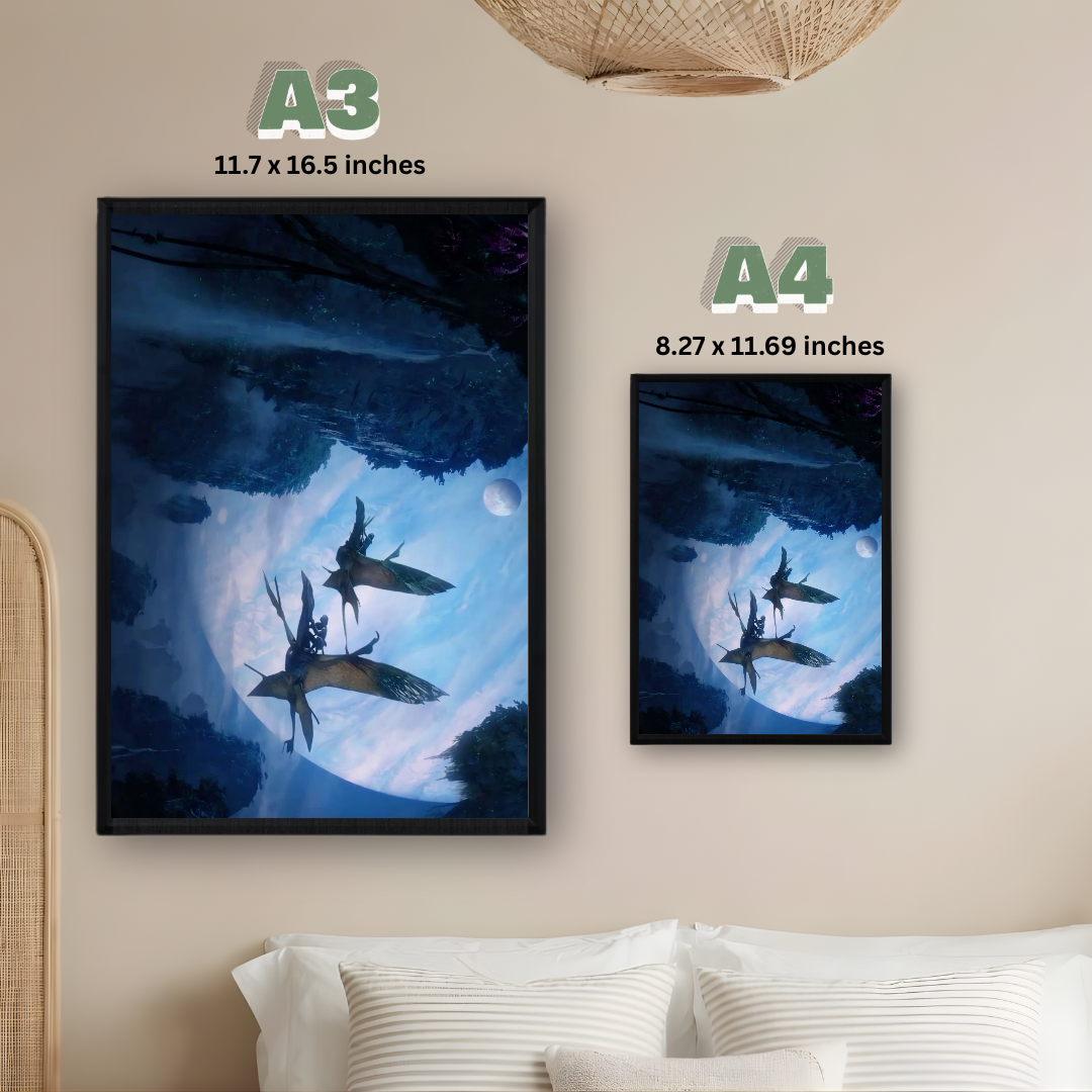Avatar Framed Print – Aesthetic Wall Decor