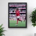 Bukayo Saka A4 Framed Print – Clean Wall Decor