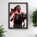 Bukayo Saka Poster – Minimalist Aesthetic Print