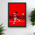 Bukayo Saka A4 Framed Poster – Premium Wall Art