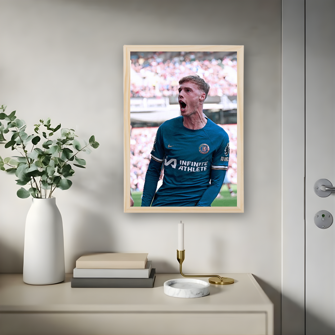 Cole Palmer Framed Poster – Premium Wall Art
