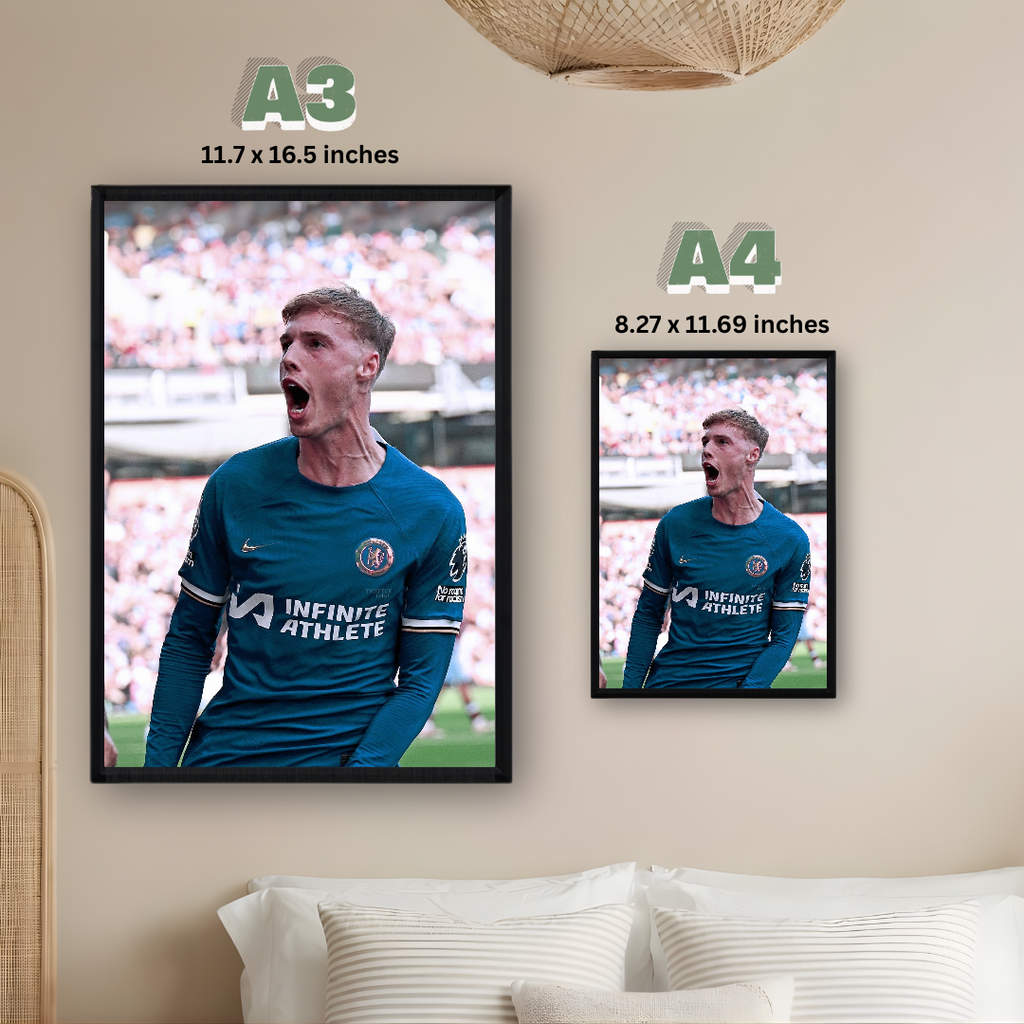 Cole Palmer Framed Poster – Premium Wall Art