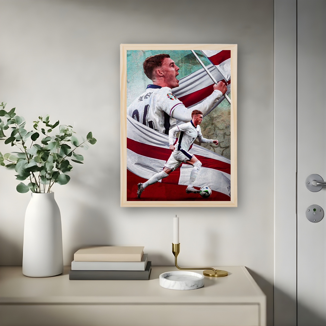 Cole Palmer Framed Poster – Premium Wall Art