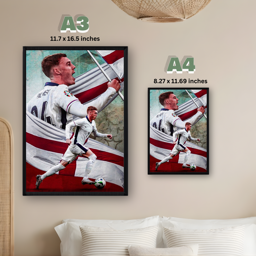 Cole Palmer Framed Poster – Premium Wall Art