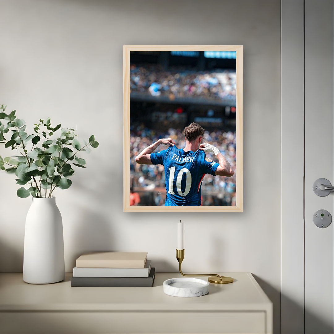 Cole Palmer Framed Poster – Premium Wall Art