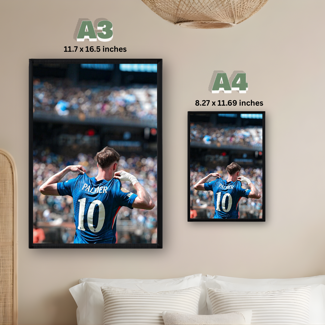 Cole Palmer Framed Poster – Premium Wall Art