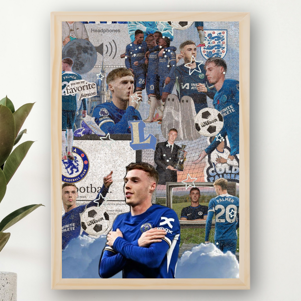 Cole Palmer Framed Poster – Premium Wall Art