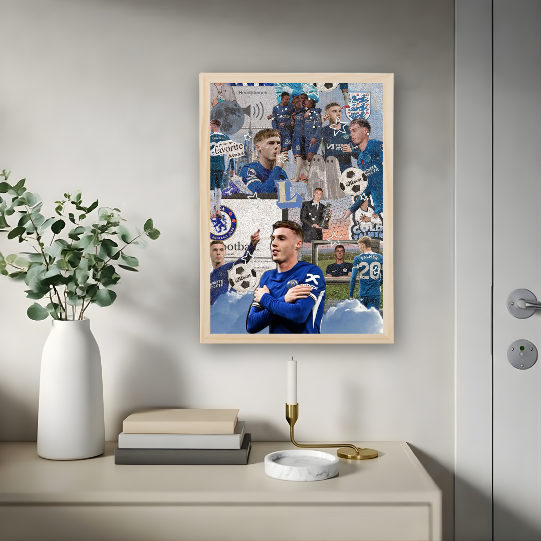 Cole Palmer Framed Poster – Premium Wall Art