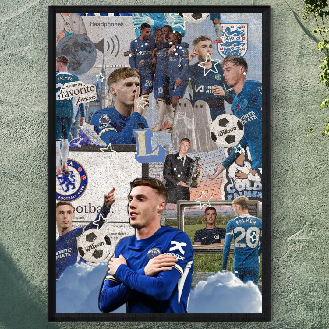 Cole Palmer Framed Poster – Premium Wall Art