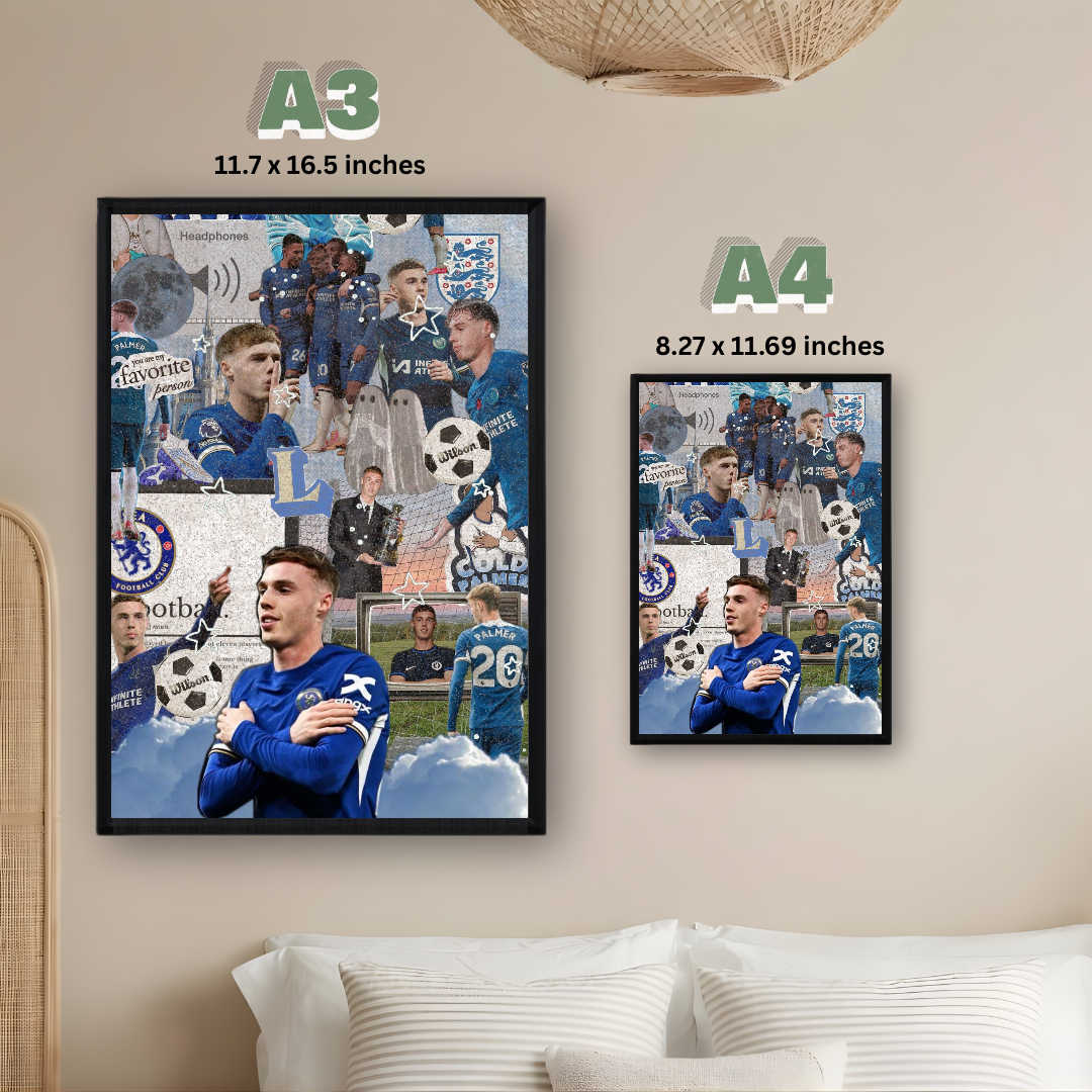 Cole Palmer Framed Poster – Premium Wall Art