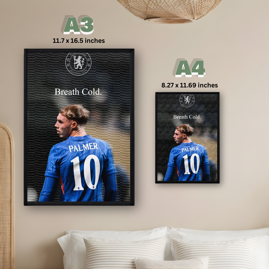 Cole Palmer Framed Poster – Premium Wall Art