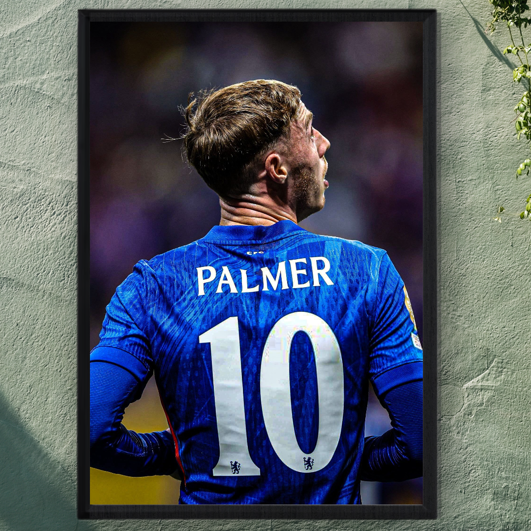 Cole Palmer Framed Poster – Premium Wall Art