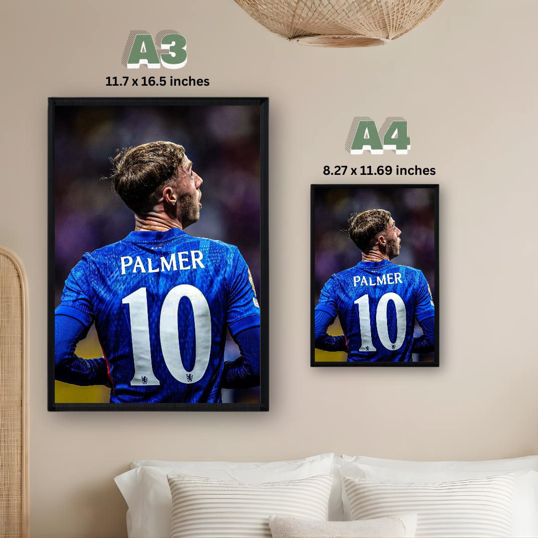Cole Palmer Framed Poster – Premium Wall Art