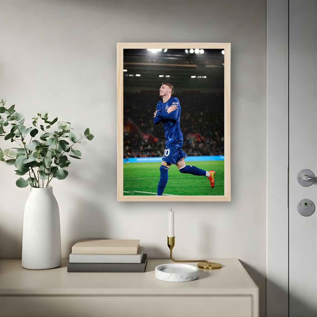 Cole Palmer Framed Poster – Premium Wall Art