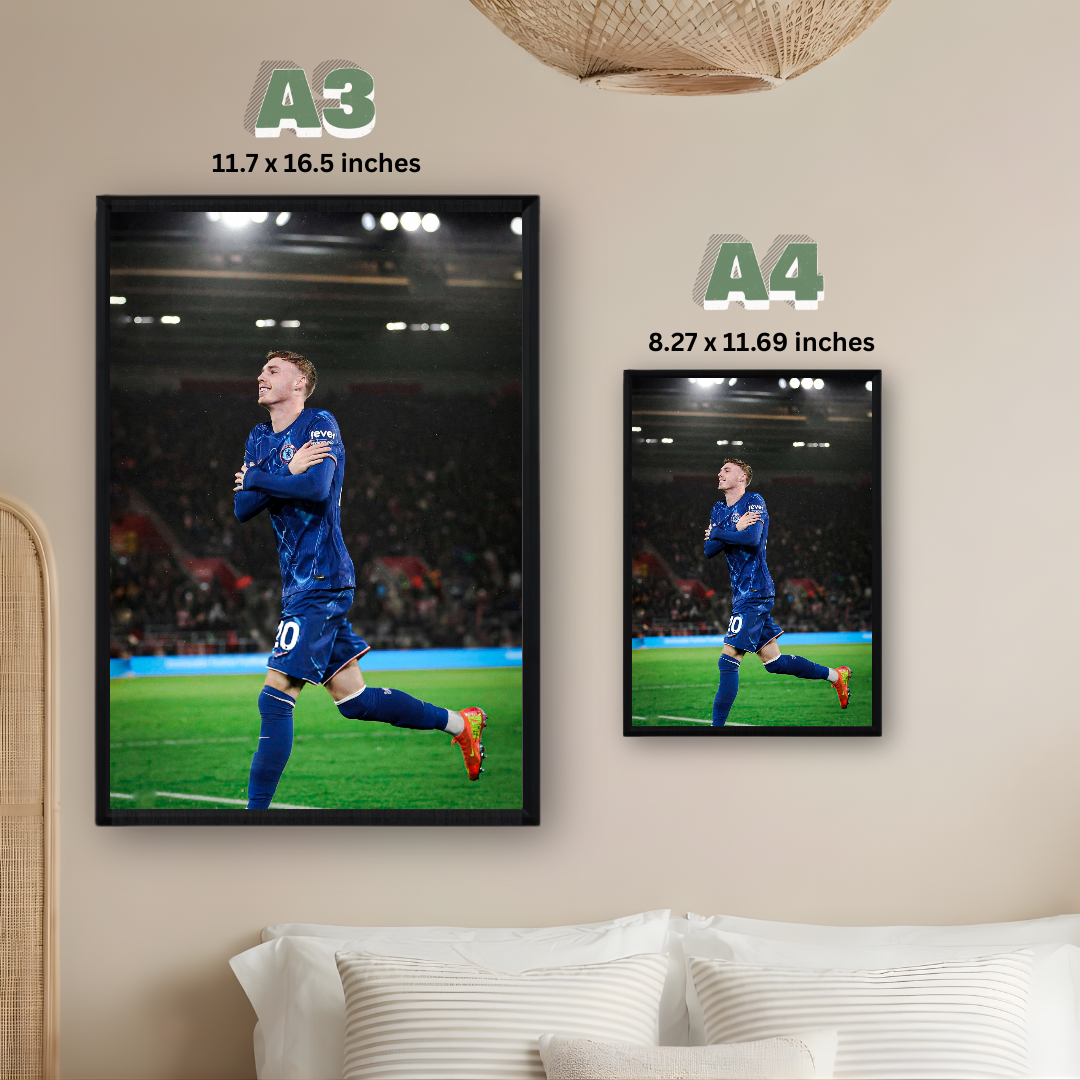 Cole Palmer Framed Poster – Premium Wall Art