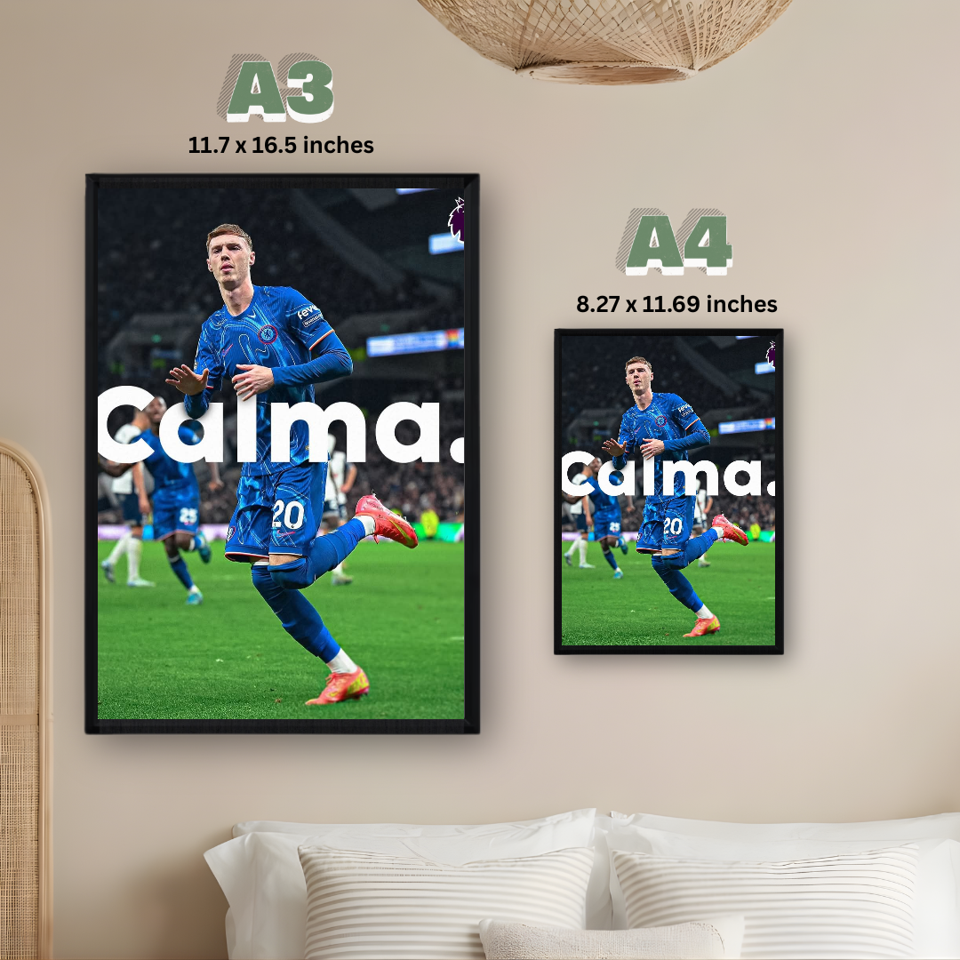 Cole Palmer Framed Poster – Premium Wall Art