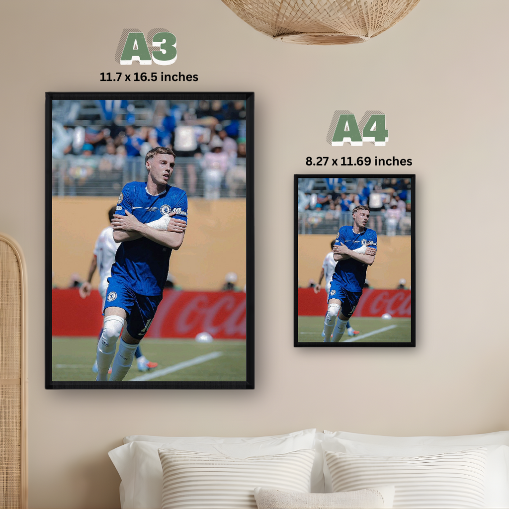 Cole Palmer Framed Poster – Premium Wall Art