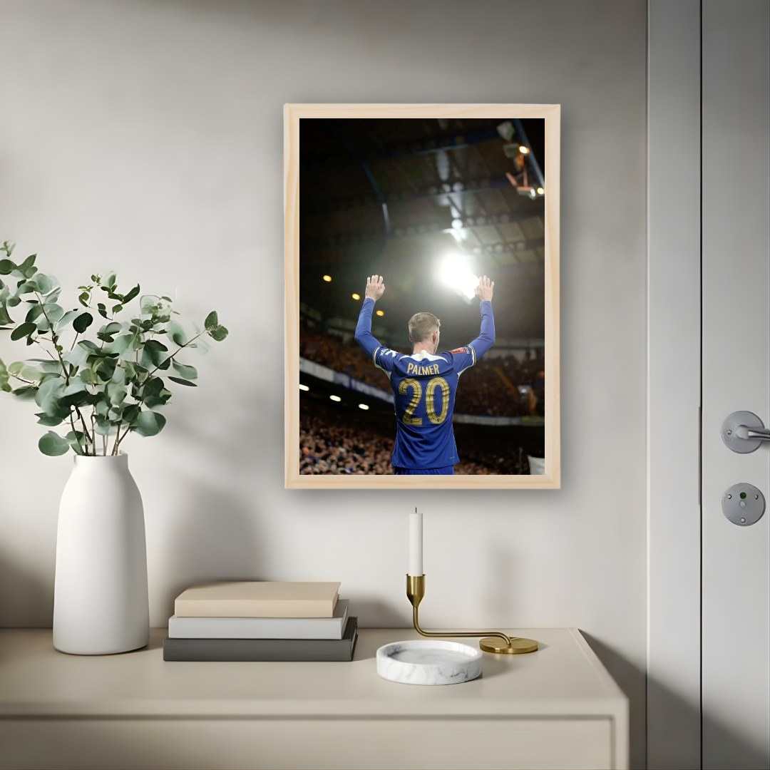 Cole Palmer Framed Poster – Premium Wall Art