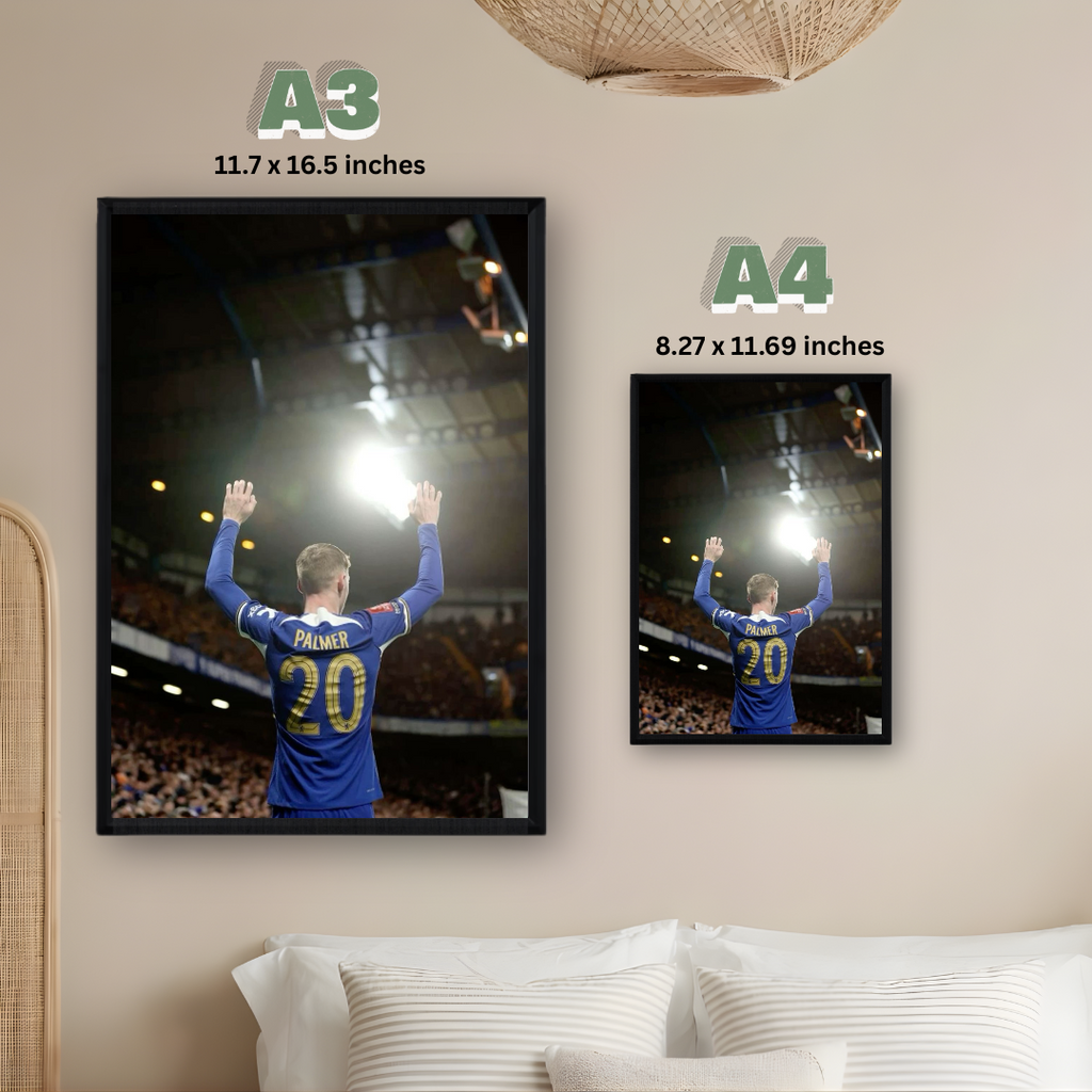 Cole Palmer Framed Poster – Premium Wall Art