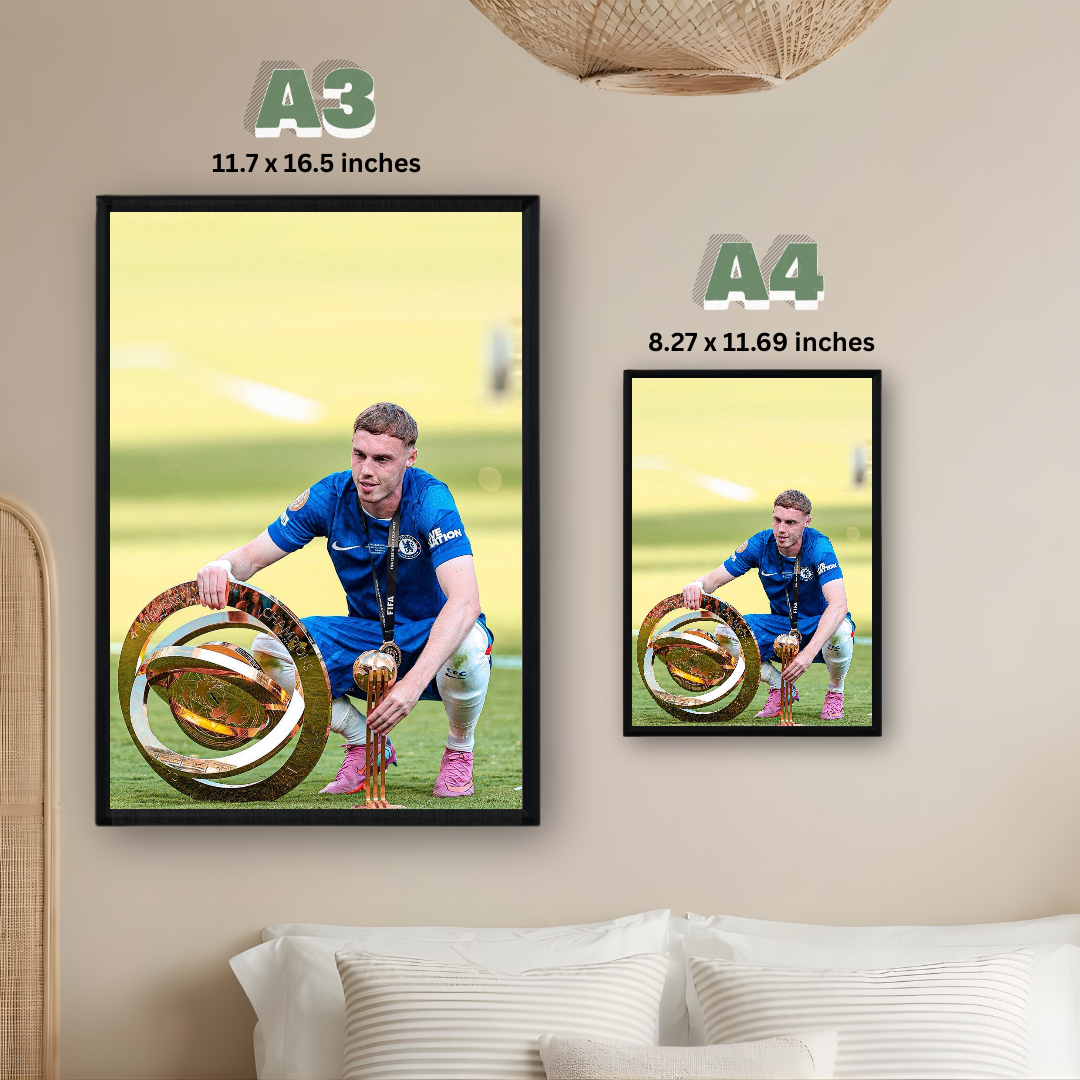Cole Palmer Framed Poster – Premium Wall Art