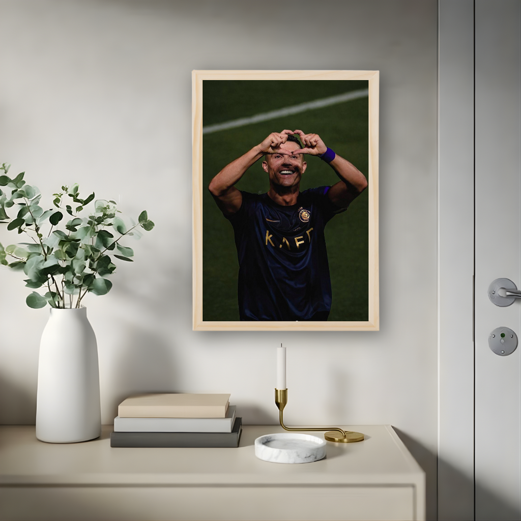 Cristiano Ronaldo Poster – Modern Room Decor