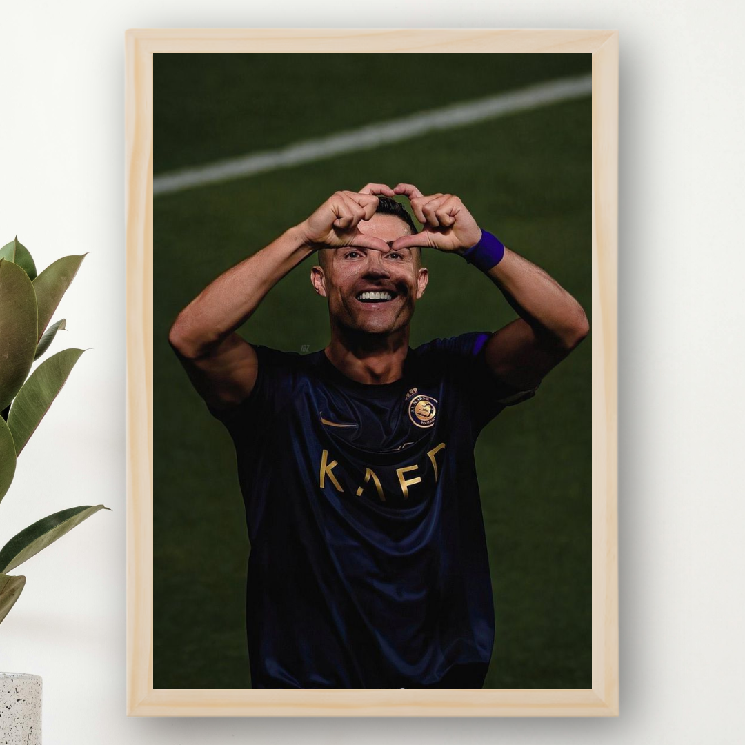 Cristiano Ronaldo Poster – Modern Room Decor