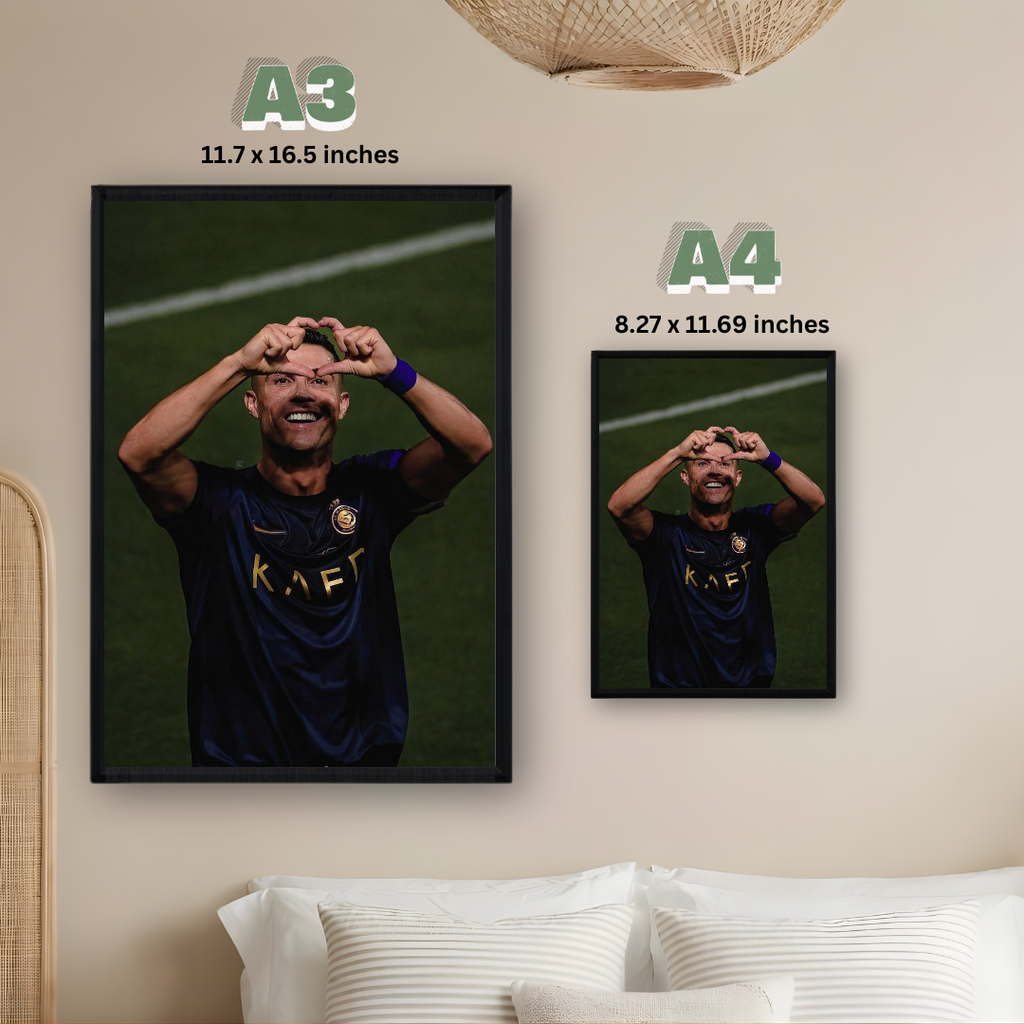 Cristiano Ronaldo Poster – Modern Room Decor