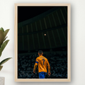Cristiano Ronaldo Framed Print – Aesthetic Wall Decor