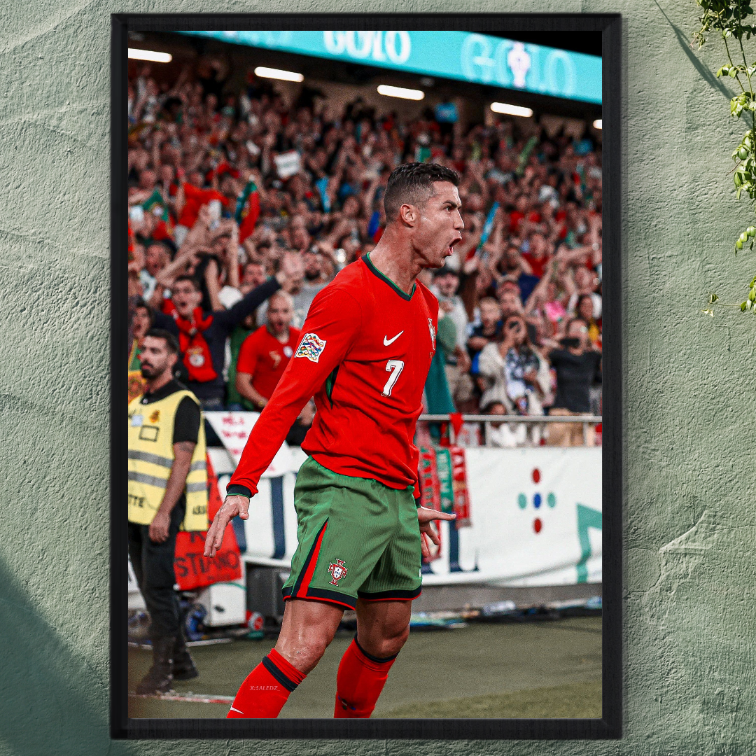 Cristiano Ronaldo Poster – Modern Room Decor