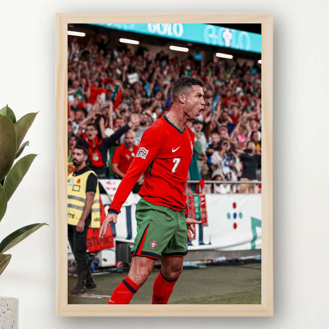 Cristiano Ronaldo Poster – Modern Room Decor