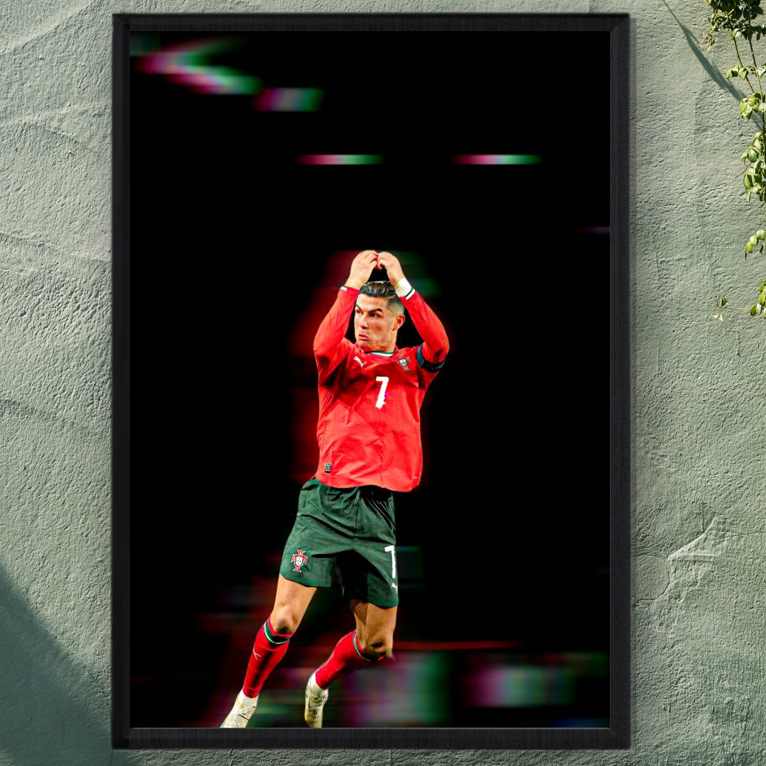 Cristiano Ronaldo Poster – Modern Room Decor