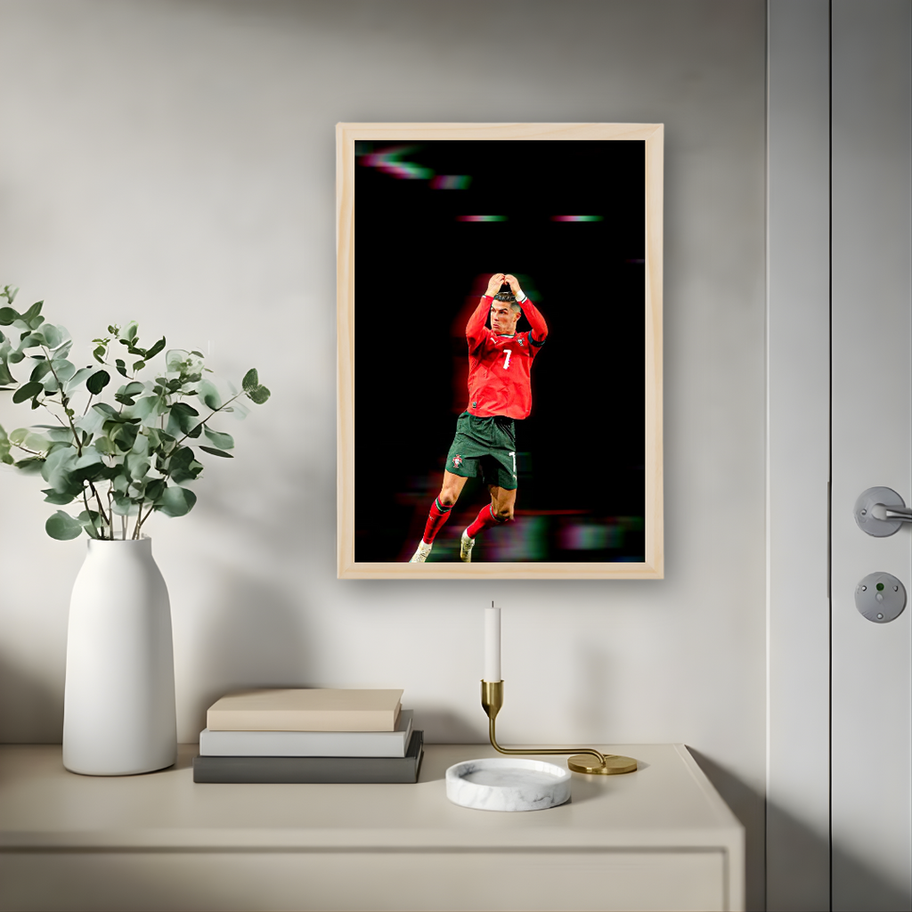 Cristiano Ronaldo Poster – Modern Room Decor