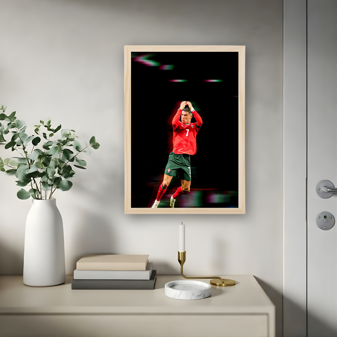 Cristiano Ronaldo Poster – Modern Room Decor