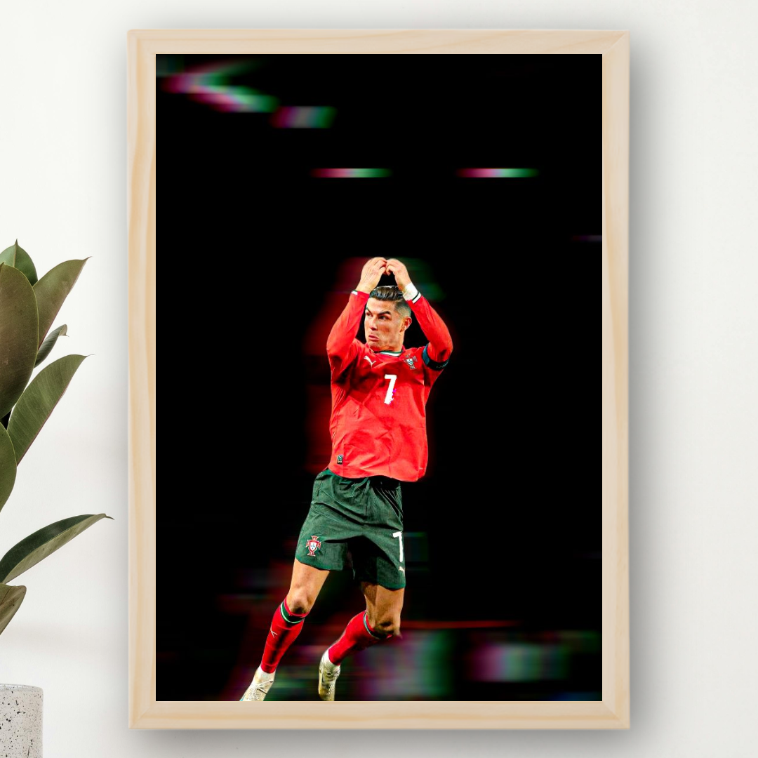 Cristiano Ronaldo Poster – Modern Room Decor
