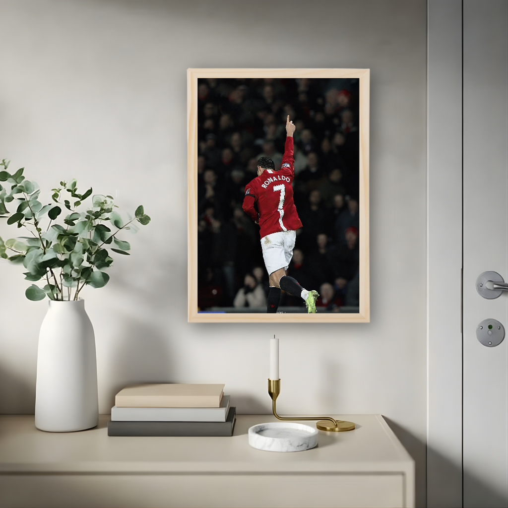 Cristiano Ronaldo Poster – Modern Room Decor